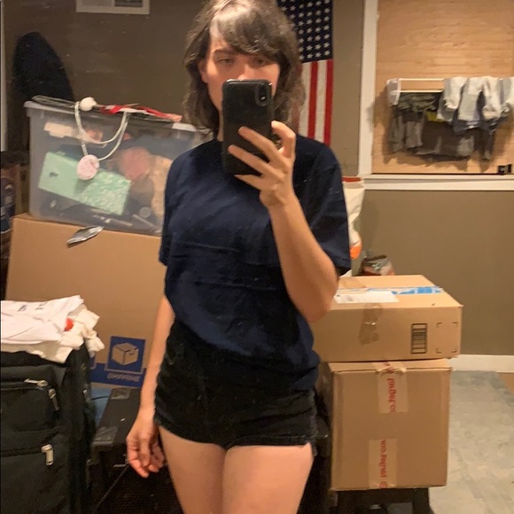 Los Angeles Apparel dark navy tee - Picture 5 of 6